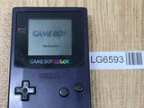 LG6593 With Defects - GameBoy Color Purple Console Nintendo Japan