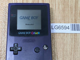 LG6594 With Defects - GameBoy Color Purple Console Nintendo Japan
