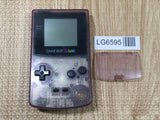 LG6595 Not Working - GameBoy Color Clear Purple Console Nintendo Japan