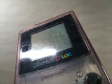 LG6595 Not Working - GameBoy Color Clear Purple Console Nintendo Japan