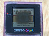 LG6596 With Defects - GameBoy Color Clear Purple Console Nintendo Japan