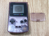 LG6596 With Defects - GameBoy Color Clear Purple Console Nintendo Japan