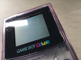 LG6597 Tested Working - GameBoy Color Clear Purple Console Nintendo Japan