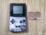 LG6597 Tested Working - GameBoy Color Clear Purple Console Nintendo Japan