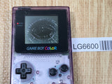 LG6600 With Defects - GameBoy Color Clear Purple Console Nintendo Japan