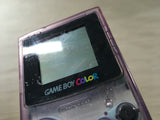 LG6601 With Defects - GameBoy Color Clear Purple Console Nintendo Japan