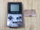LG6601 With Defects - GameBoy Color Clear Purple Console Nintendo Japan