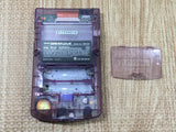 LG6601 With Defects - GameBoy Color Clear Purple Console Nintendo Japan