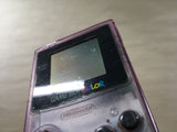 LG6602 With Defects - GameBoy Color Clear Purple Console Nintendo Japan