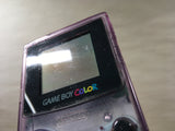 LG6602 With Defects - GameBoy Color Clear Purple Console Nintendo Japan