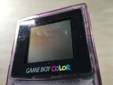 LG6602 With Defects - GameBoy Color Clear Purple Console Nintendo Japan