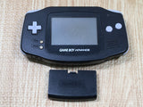 LG6631 With Defects - GameBoy Advance Black Console Nintendo Japan