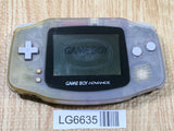 LG6635 With Defects - GameBoy Advance Milky Blue Console Nintendo Japan