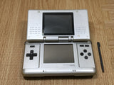 LG6646 With Defects - Nintendo DS Platinum Silver Console Nintendo Japan