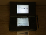 LG6648 With Defects - Nintendo DS Graphite Black Console Nintendo Japan