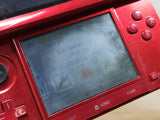 LG6658 With Defects - Nintendo 3DS Metallic Red Console Nintendo Japan