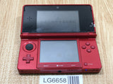 LG6658 With Defects - Nintendo 3DS Metallic Red Console Nintendo Japan