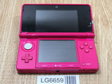 LG6659 Not Working - Nintendo 3DS Gross Pink Console Nintendo Japan