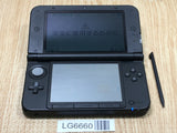 LG6660 With Defects - Nintendo 3DS LL XL 3DS Blue Black Console Nintendo Japan