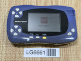 LG6661 With Defects - Wonder Swan Crystal Blue Violet Console Japan