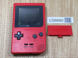 LG6680 Not Working - GameBoy Pocket Red Console Nintendo Japan
