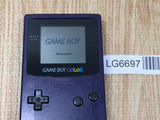 LG6697 With Defects - GameBoy Color Purple Console Nintendo Japan