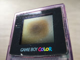LG6699 Not Working - GameBoy Color Clear Purple Console Nintendo Japan