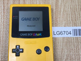LG6704 With Defects - GameBoy Color Yellow Console Nintendo Japan