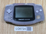 LG6724 Not Working - GameBoy Advance Milky Blue Console Nintendo Japan