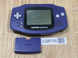 LG6735 Not Working - GameBoy Advance Violet Console Nintendo Japan