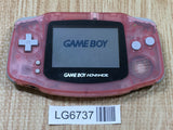 LG6737 Tested Working - GameBoy Advance Milky Pink Console Nintendo Japan