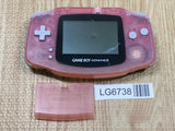 LG6738 Not Working - GameBoy Advance Milky Pink Console Nintendo Japan