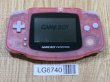 LG6740 With Defects - GameBoy Advance Milky Pink Console Nintendo Japan