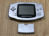 LG6741 With Defects - GameBoy Advance Silver Console Nintendo Japan