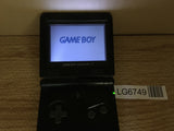 LG6749 With Defects - GameBoy Advance SP Onyx Black Console Nintendo Japan