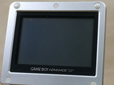 LG6754 With Defects - GameBoy Advance SP Platinum Silver Console Nintendo Japan