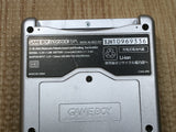 LG6754 With Defects - GameBoy Advance SP Platinum Silver Console Nintendo Japan