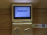 LG6754 With Defects - GameBoy Advance SP Platinum Silver Console Nintendo Japan