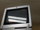 LG6754 With Defects - GameBoy Advance SP Platinum Silver Console Nintendo Japan