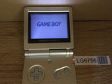 LG6756 With Defects - GameBoy Advance SP Platinum Silver Console Nintendo Japan