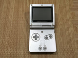 LG6756 With Defects - GameBoy Advance SP Platinum Silver Console Nintendo Japan