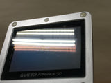 LG6756 With Defects - GameBoy Advance SP Platinum Silver Console Nintendo Japan