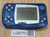 LG6770 With Defects - Wonder Swan Skeleton Blue Console Japan