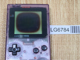 LG6784 With Defects - GameBoy Pocket Clear Purple Console Nintendo Japan