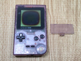 LG6784 With Defects - GameBoy Pocket Clear Purple Console Nintendo Japan