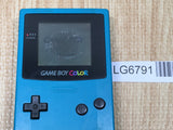 LG6791 With Defects - GameBoy Color Blue Console Nintendo Japan
