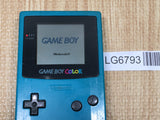 LG6793 With Defects - GameBoy Color Blue Console Nintendo Japan