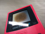 LG6803 With Defects - GameBoy Color Red Console Nintendo Japan