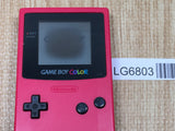 LG6803 With Defects - GameBoy Color Red Console Nintendo Japan