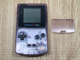 LG6805 With Defects - GameBoy Color Clear Purple Console Nintendo Japan